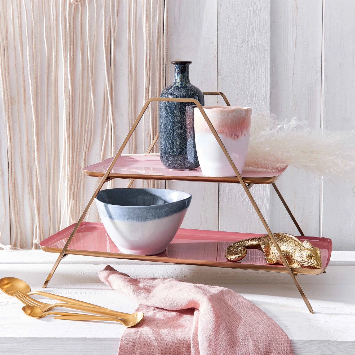 4x Schale 640ml ATLANTIS in Blau