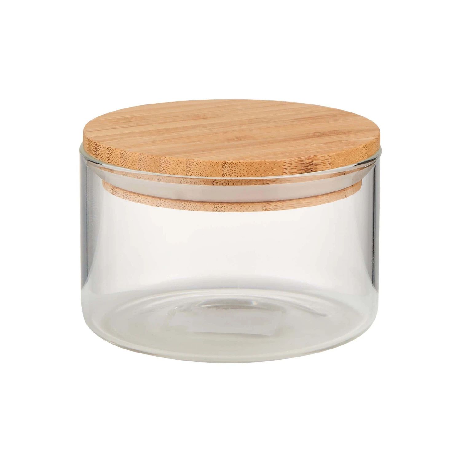 4x Vorratsgläser 550ml WOODLOCK in Transparent