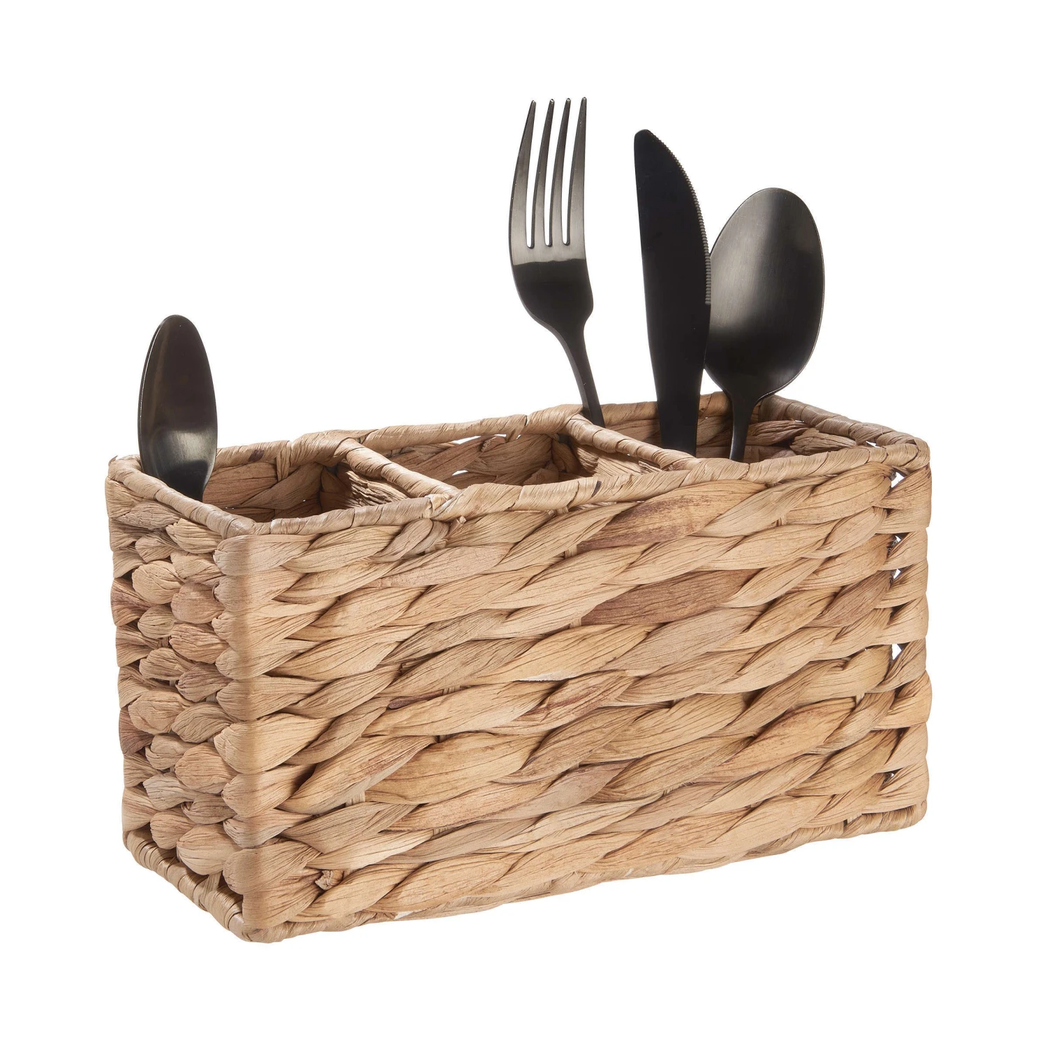 Besteckkorb L 23 x B 10cm RUSH ROPE in Natur