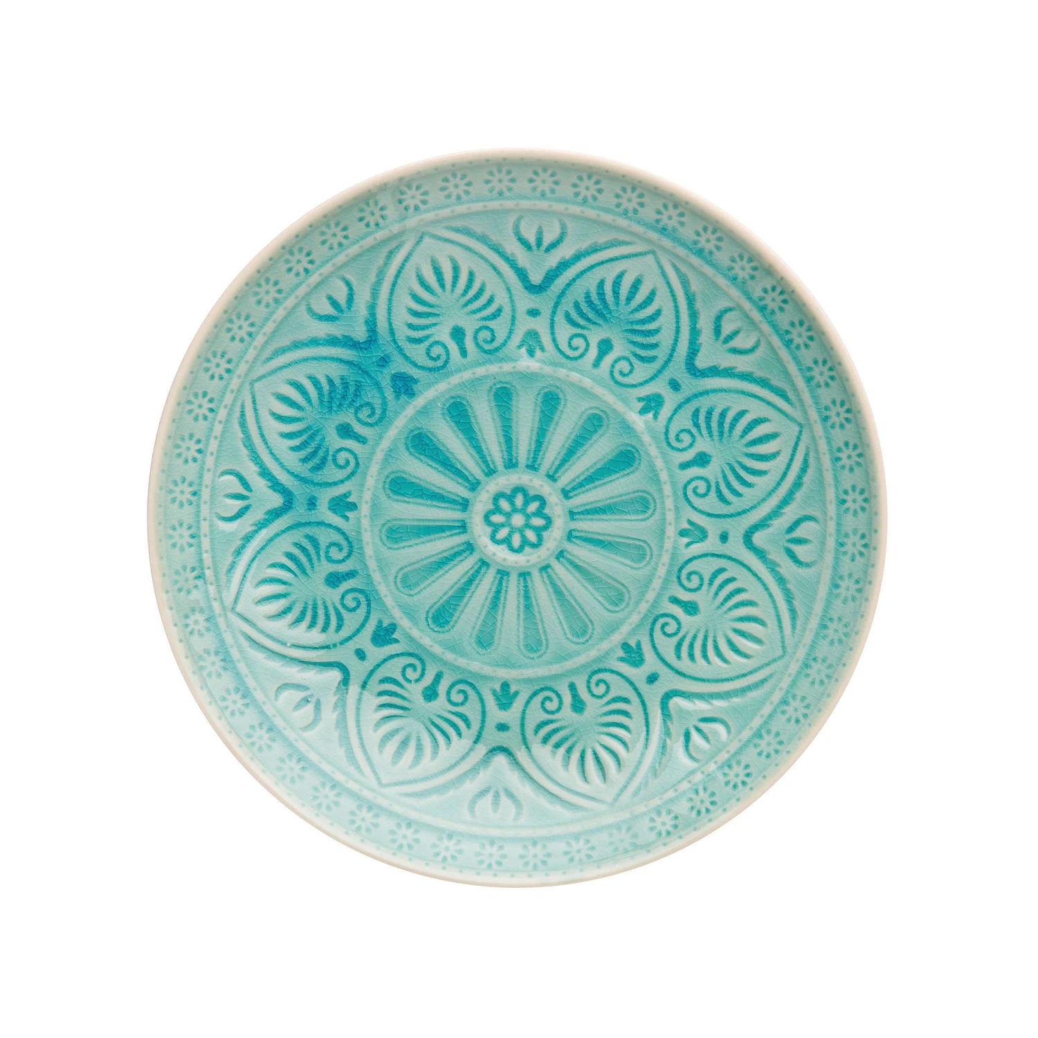 Geschirr-Set 12-tlg. SUMATRA in Türkis