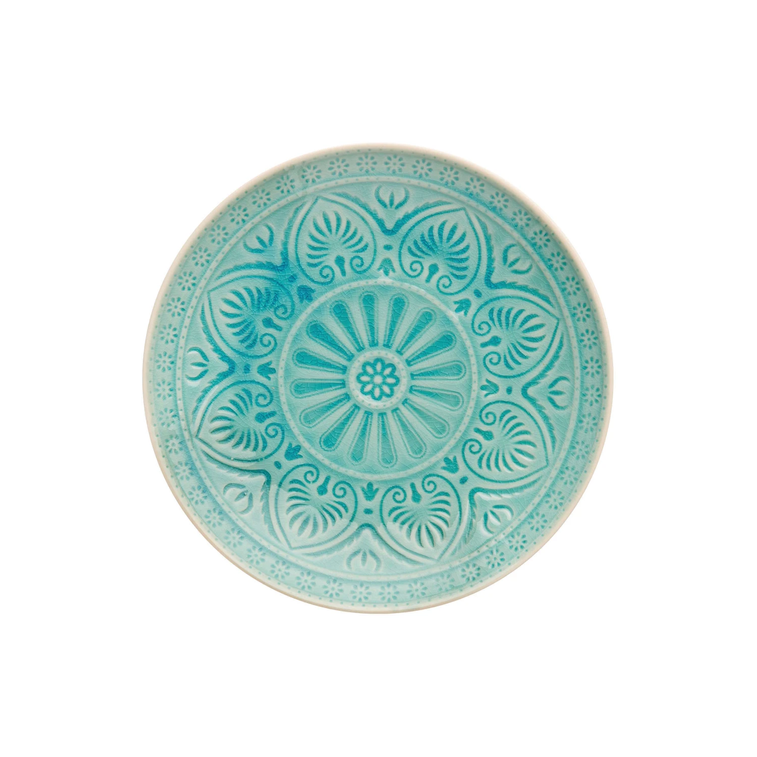 Geschirr-Set 12-tlg. SUMATRA in Türkis