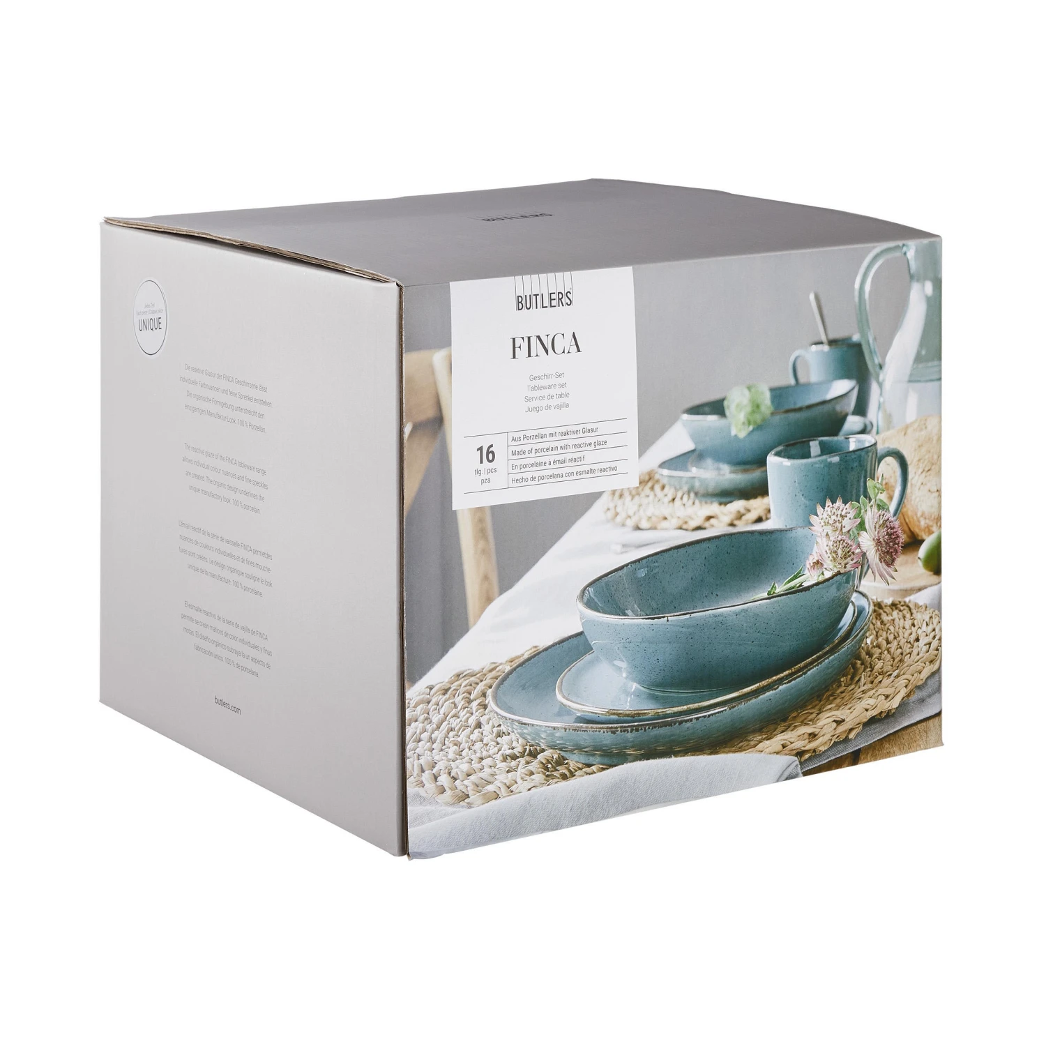 Geschirr-Set 16-tlg. FINCA in Blau