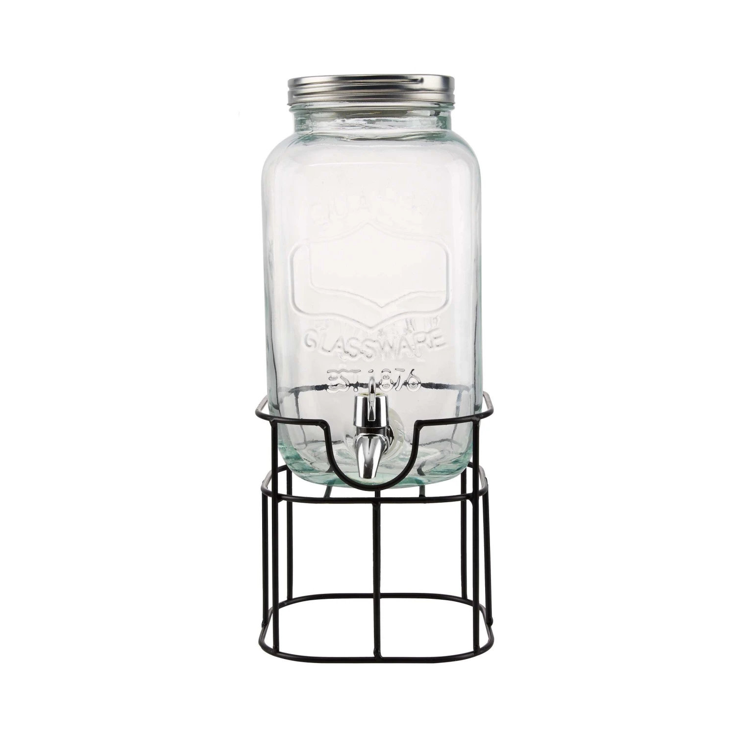 Getränkespender 2-teilig REFRESH in Transparent