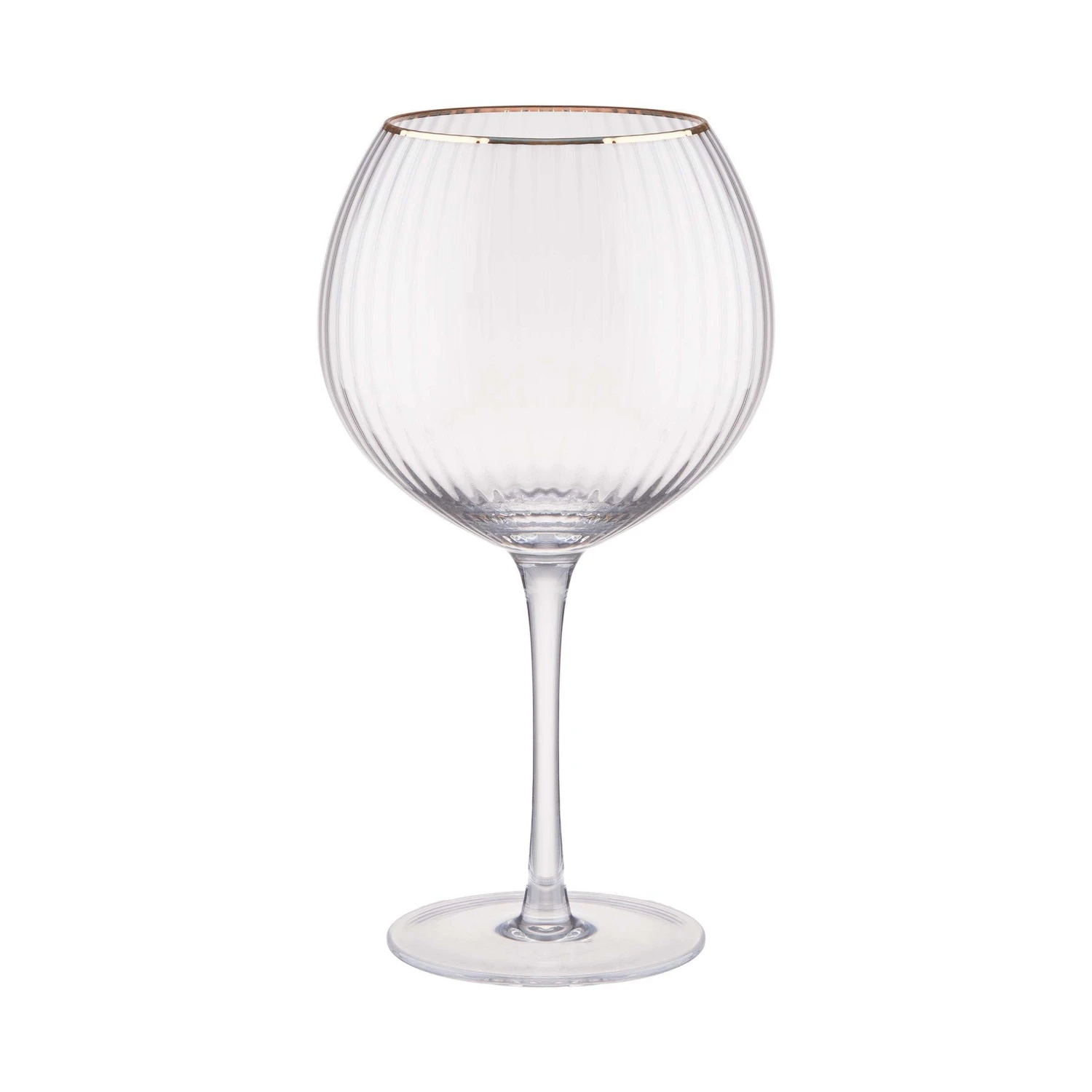 Gin Glas 650ml GOLDEN TWENTIES in Transparent-Gold