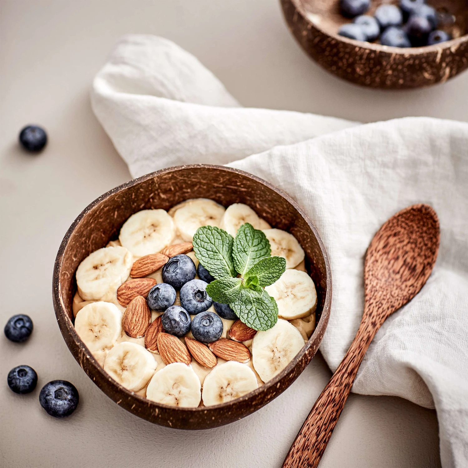 Kokosnussschale 430ml COCONUT in Braun