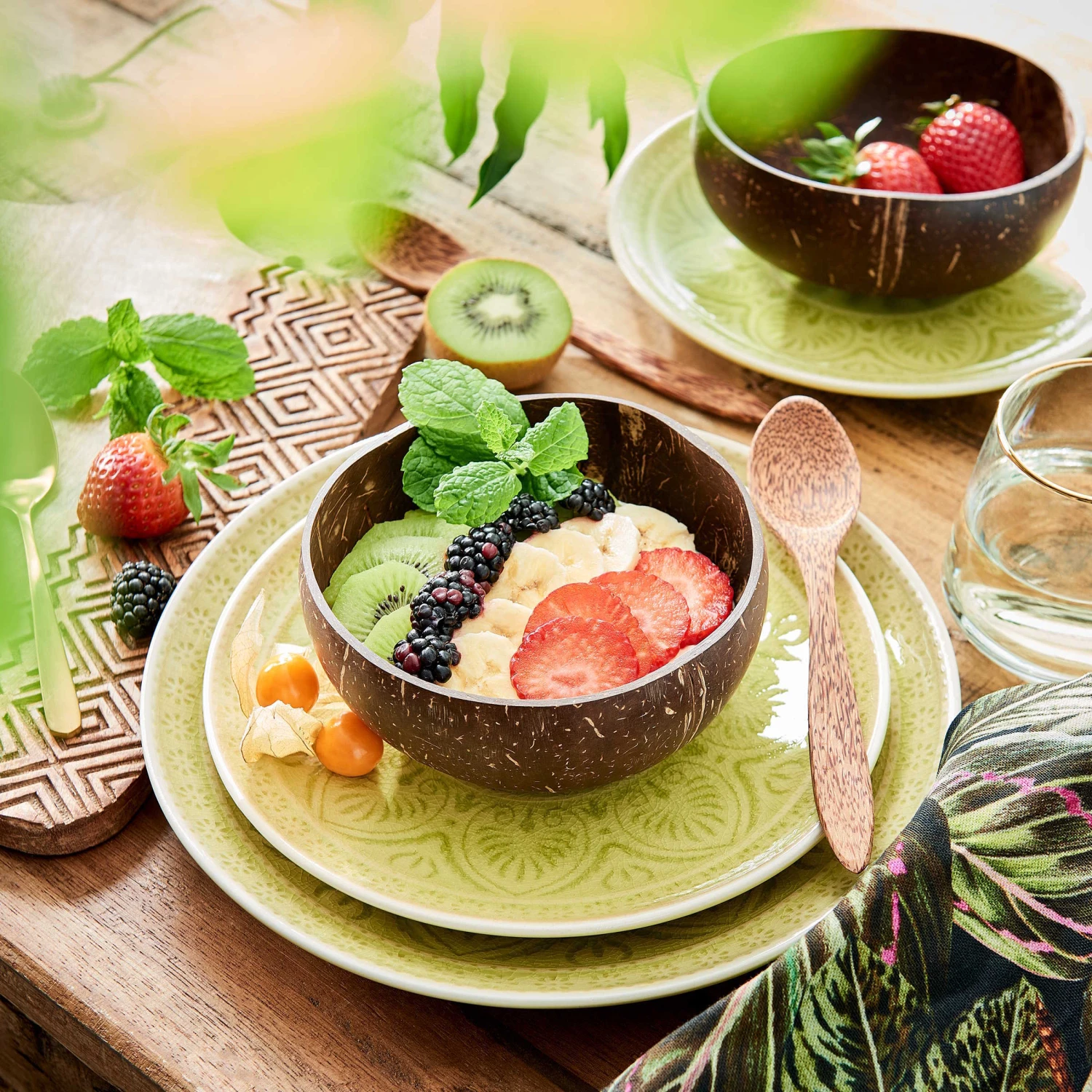 Kokosnussschale 430ml COCONUT in Braun