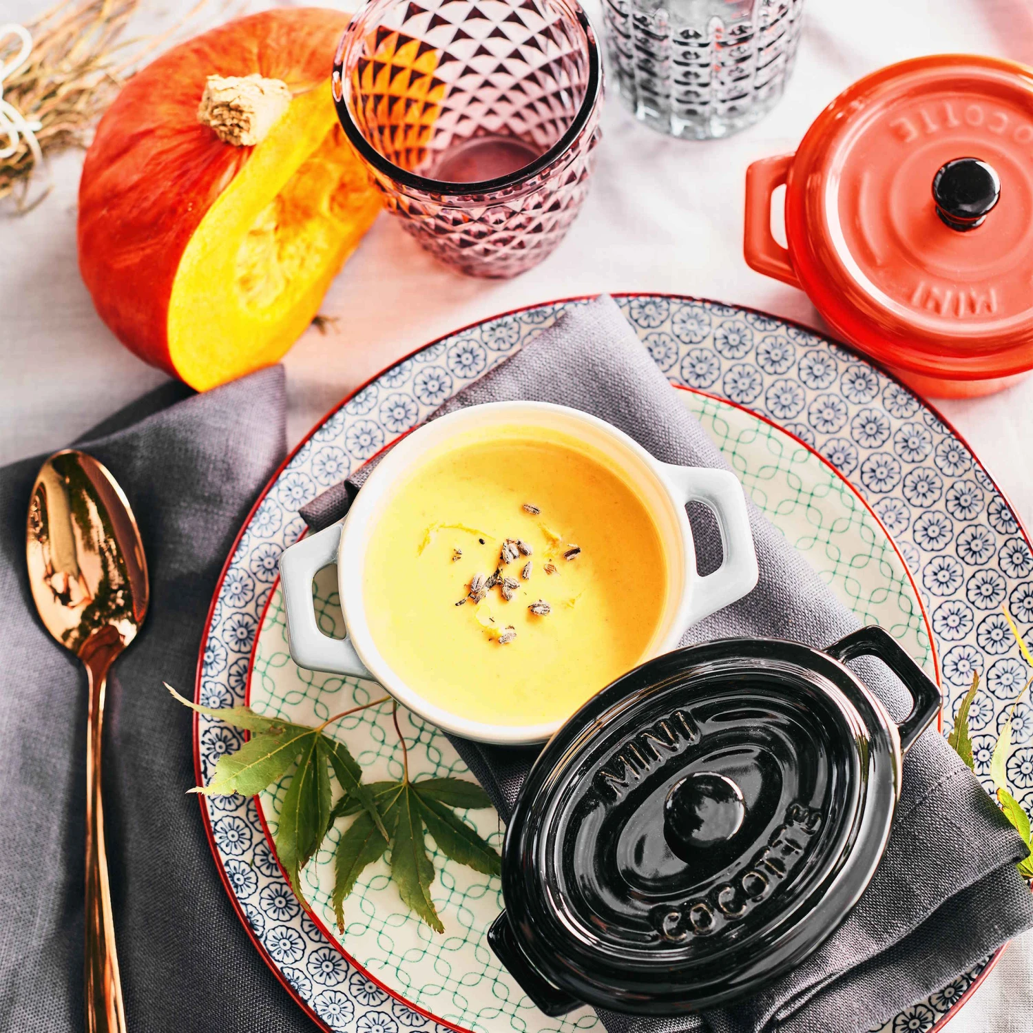 Mini-Auflaufform oval 150ml C'EST SI BON in Orange