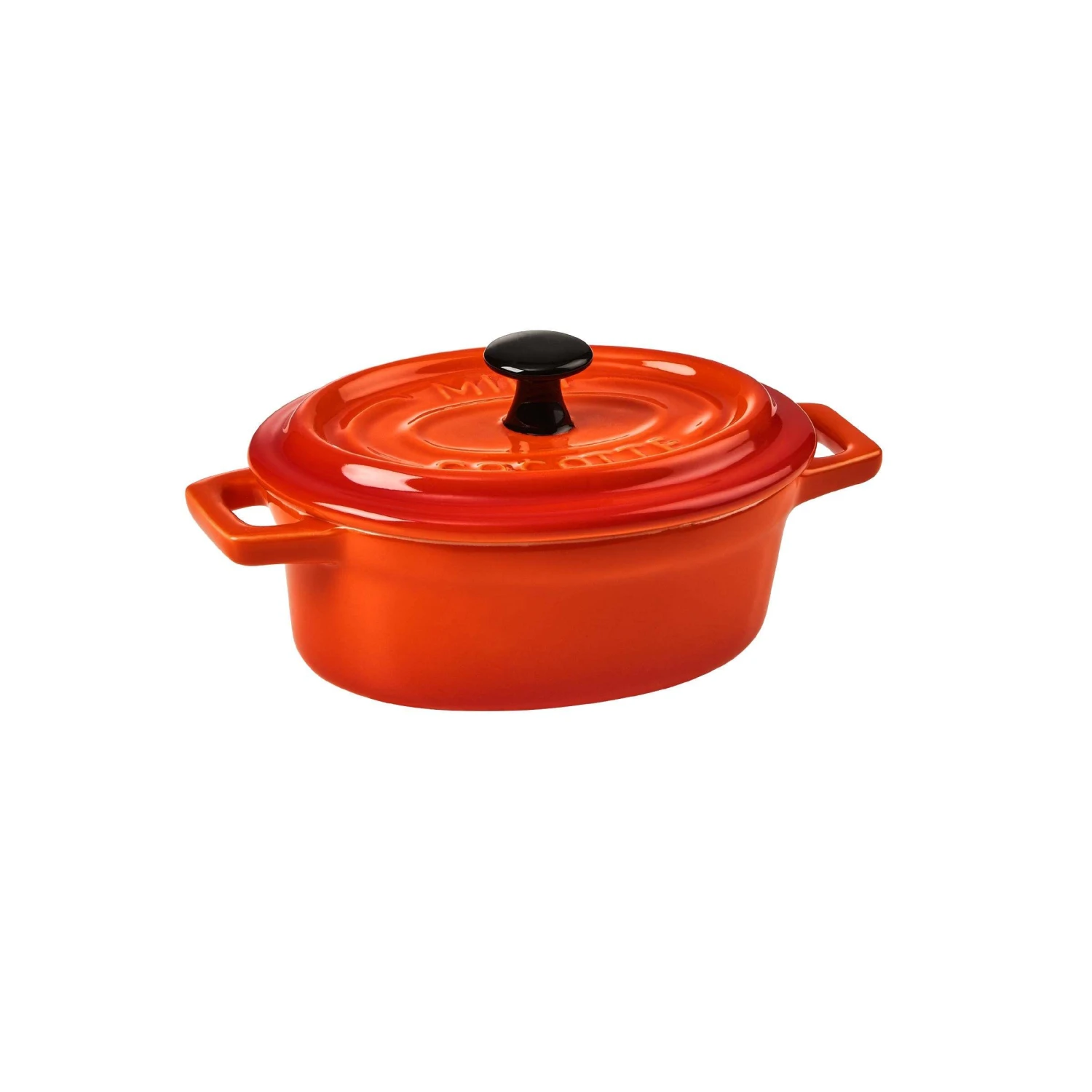 Mini-Auflaufform oval 150ml C'EST SI BON in Orange