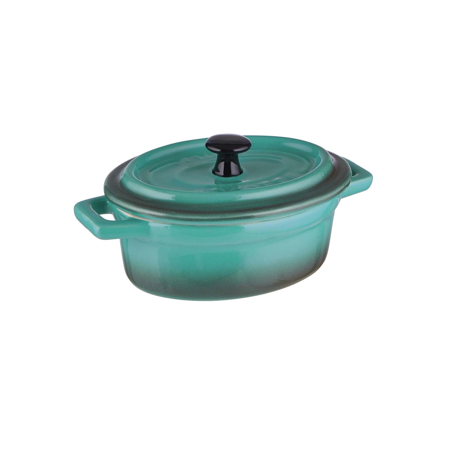 Mini-Auflaufform oval 150ml C'EST SI BON in Petrol