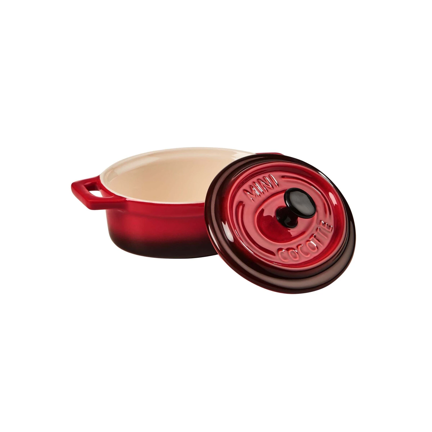 Mini-Auflaufform oval 150ml C'EST SI BON in Rot