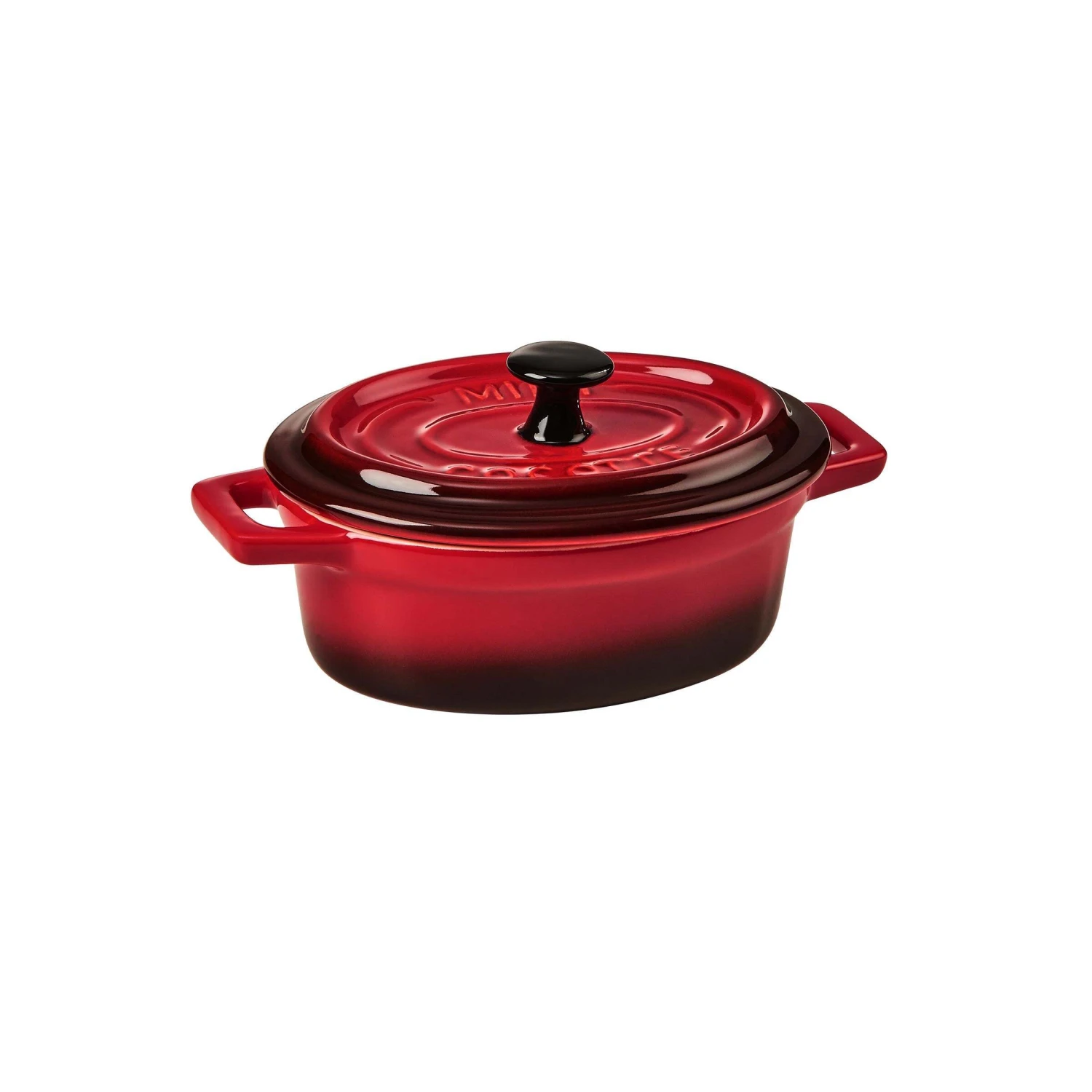 Mini-Auflaufform oval 150ml C'EST SI BON in Rot