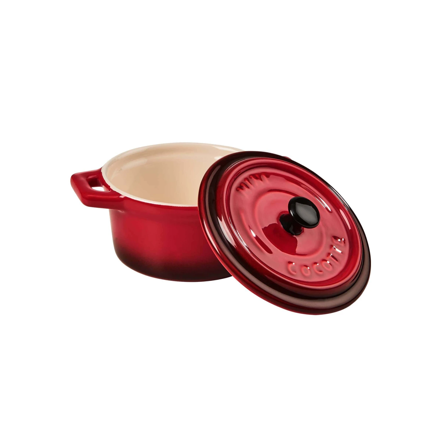 Mini-Auflaufform rund 190ml C'EST SI BON in Rot