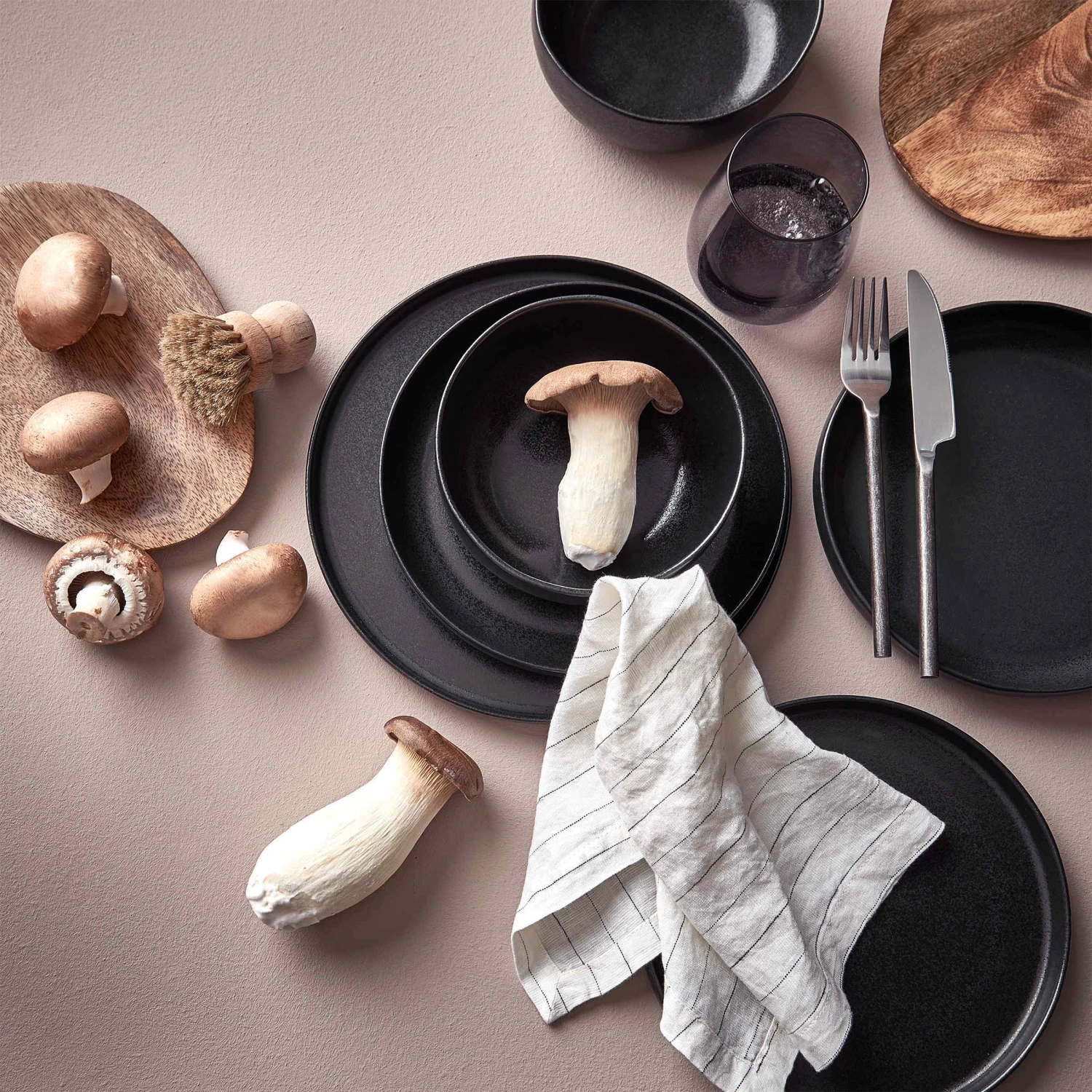 Pastateller Ø23cm CASA NOVA in Schwarz