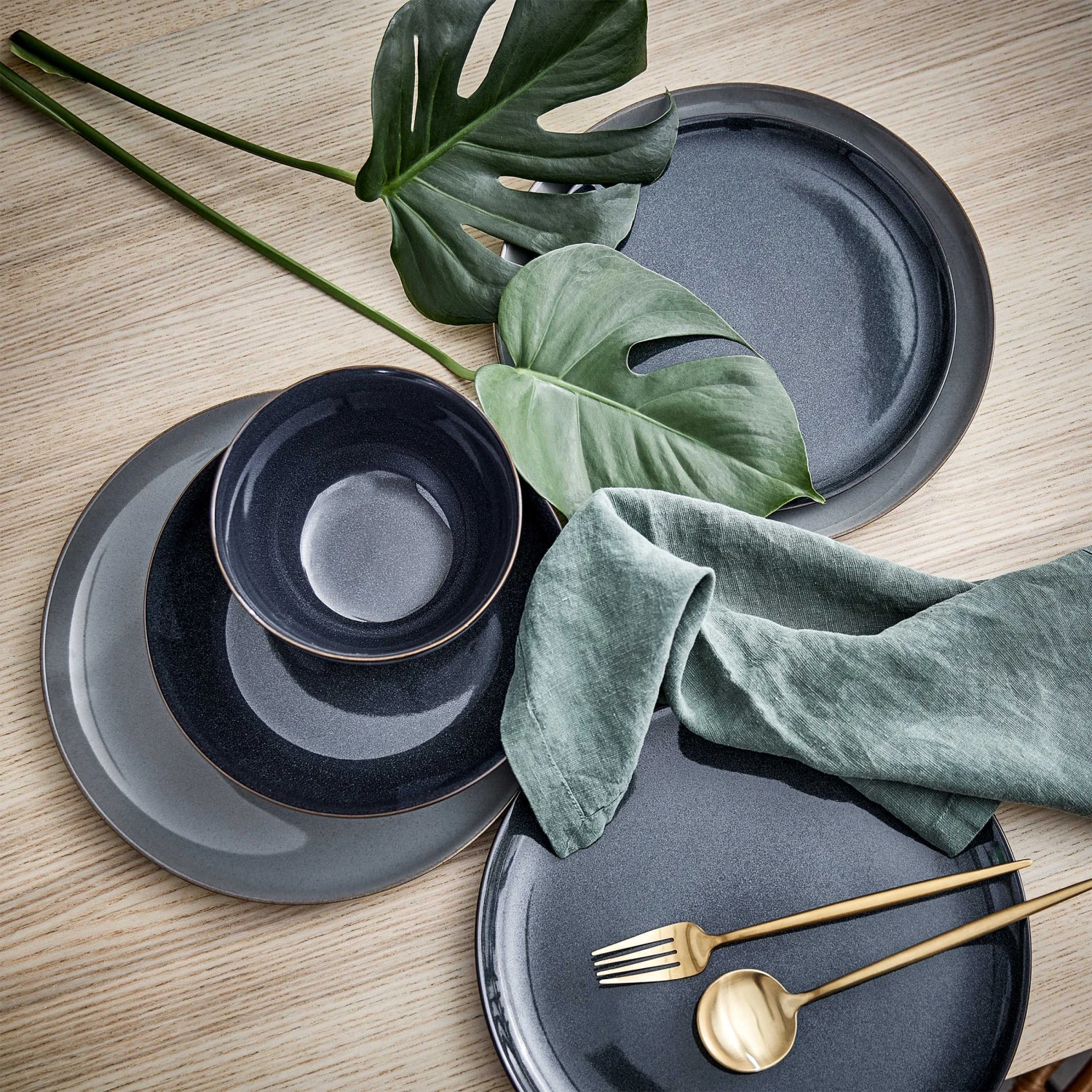 Schale 600ml NATIVE in Dunkelblau