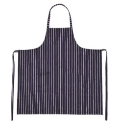 Schürze BUTCHERSTRIPE In Dunkelblau
